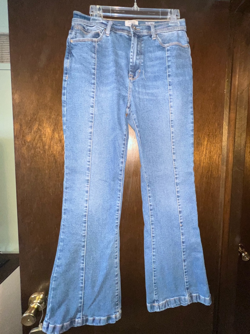 Kensie The Savannah High-Rise Flare Jeans